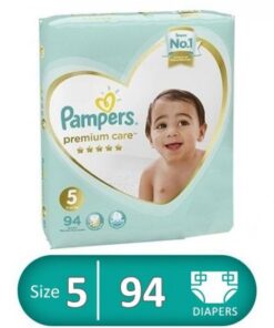 PAMPERS- premium care 5 - 94 -diapers