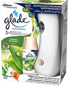 Glade Automatic Spray Unit with Morning Freshness Air Freshener Refill Canister - 269 ml