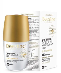 Beesline Roll-On Deodorant, Whitening Skin, and Delaying Hair Growth - 50 ml