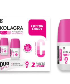 Kolagra whitening Roll on 2*1 promo pack 1+1 Cotton Candy