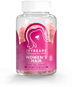 Ivybears  women hair vitamins gum - 60 pc.