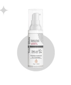 Tetra glow whitening night cream