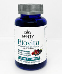 Infinity Biovita Multi-vitamin - 60 gummies for nails, skin, & hair
