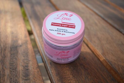 Leno Foaming Sugar Scrub – 200g