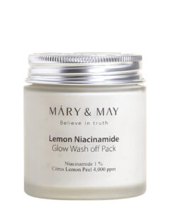 Mary&May Vegan Lemon Niacinamide Glow Wash off Pack 125g