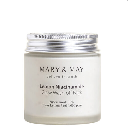 Mary&May Vegan Lemon Niacinamide Glow Wash off Pack 125g