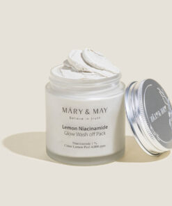 Mary&May Vegan Lemon Niacinamide Glow Wash off Pack 125g