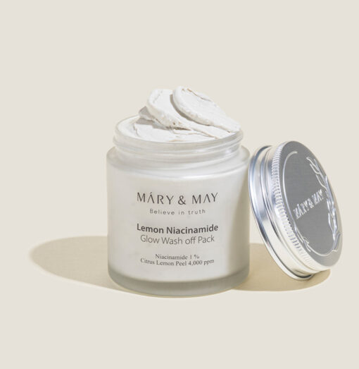 Mary&May Vegan Lemon Niacinamide Glow Wash off Pack 125g
